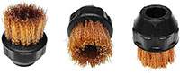 EAG00009, 1 Inch (in) Circular Bronze Brush